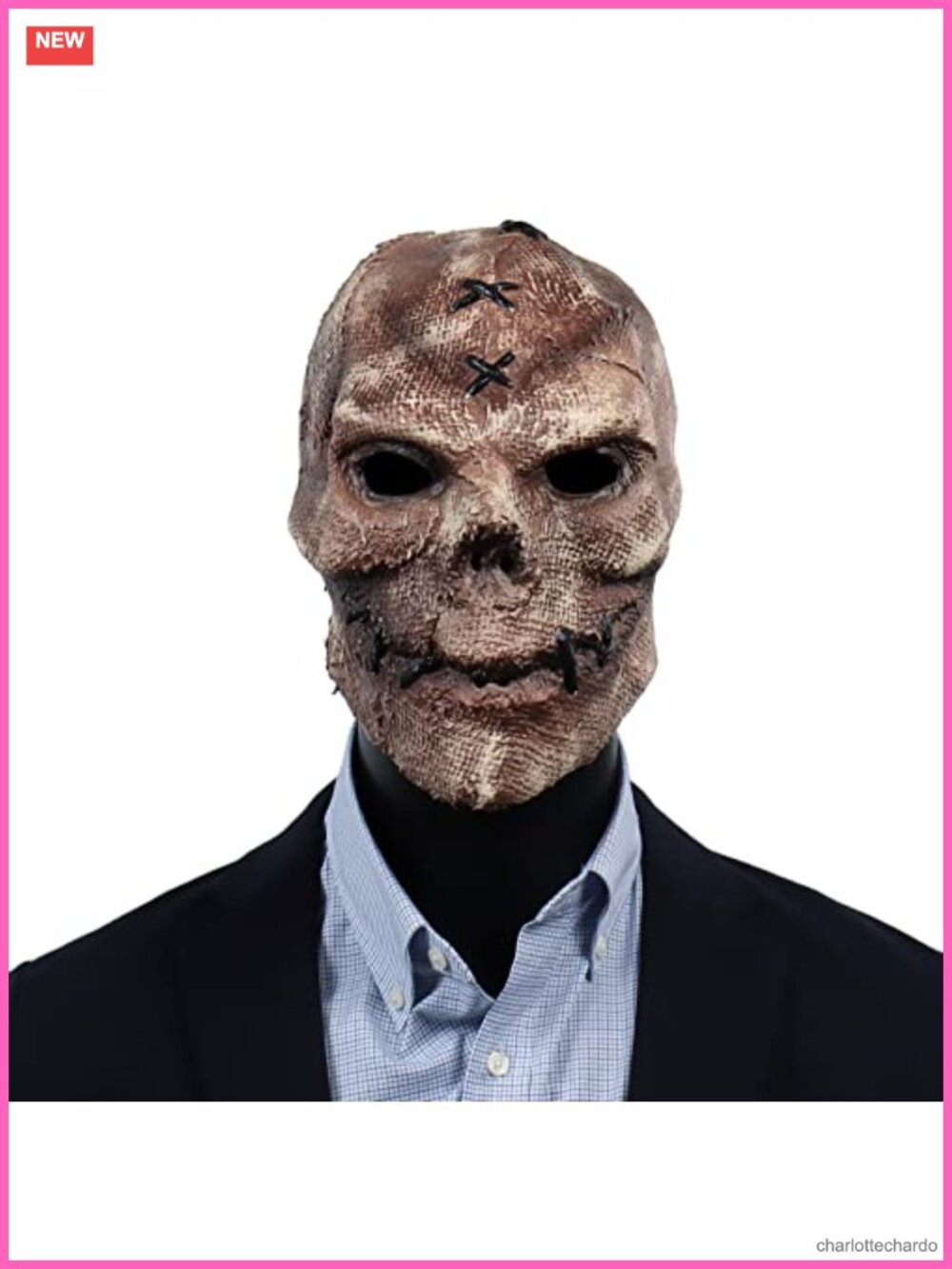 Creepy Full Head Skull Mask Latex Halloween Scary Cosplay Costume Prop
